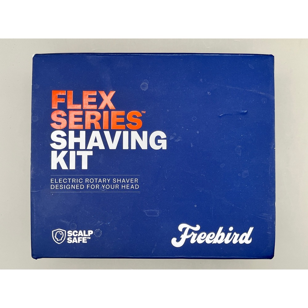 Freebird Flex Series Shaving Kit Electric Rotary‎ Head Shaver Gold FS1-1-US-EA-1